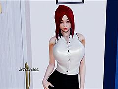 my real desire episode 39 in cartoon anime style