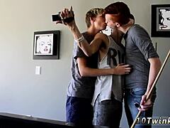 i got free gay sex vids with hung emo guys, pool cues n balls lol