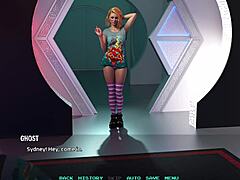 Kto by si pomyslel, že filmový večer s roztomilou busty blondínkou sa môže obrátiť tak vzrušujúco v 3D kreslenom štýle?