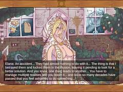 magic dorm 2 psychedelic hentai game ep 1 weird goddess of sex saves the world with huge monster cocks.