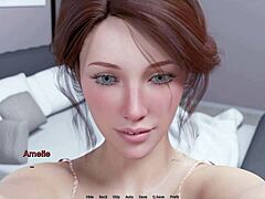 孤独的继母因为丈夫心脏问题没碰她而无法再忍耐性需求，在这个3D本子游戏中。