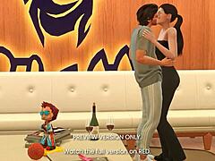 post ball game 3d hentai features naughty athletic sex in preview