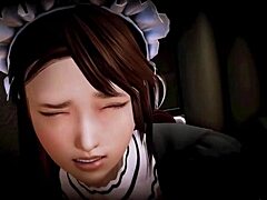 waifu academy features tomoe schweizer with big tits curvy outfit in huge boobs hentai anime scenes