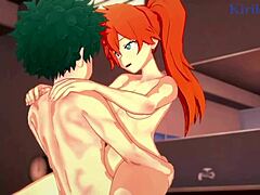 camie utsushimi and itsuka kendo fucked izuku midoriya hard