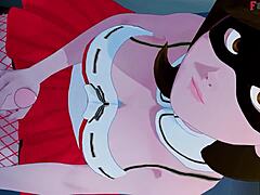 i love watching helen parr as elastigirl sucking santa in this full 3d hentai movie