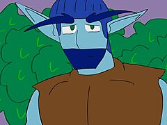 Have you seen that elf bara's monster cock in gay sex?