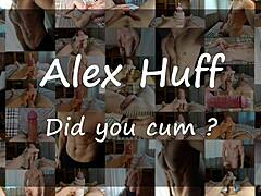 asmr, jump on my dick, moan loud, cum hard with tons of mess - alexhuff.