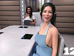 Zaglavljeni u svemiru sa ogromnim sisama hentai igra