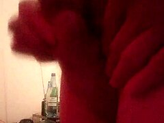 I stroke my hard gay cock and ass