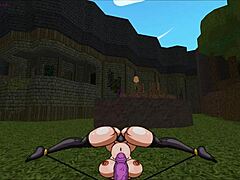 Slooter Hentai Game Pornplay Ep 1 The Futanari Barbarian Heroine Is Saving The Day By Fucking All The Monster Girls