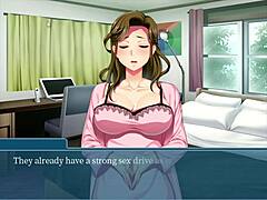 Oh cara, estou levando esse pau negro gigante... esposa asiática leva foda em hentai anime japonês, uau.