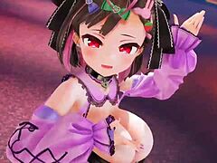 3D Animation - Two Girls Dancing To Music