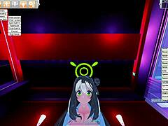 feeling excited as nonomi invites me to the love hotel in blue archive