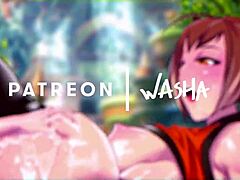 karl x makoto blaz blue washa 1080p scene