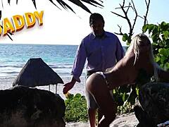 I fucked my friend's girlfriend on the beach big tits ass monster cock gay