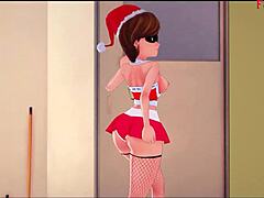 i love watching helen parr as elastigirl sucking santa in this full 3d hentai movie