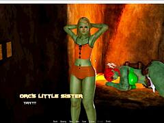 Hey, isn't this nurse a little naughty with her naked patient in the 3D cartoon hospital breeding game?