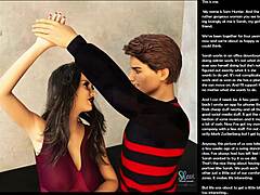 I love small gestures in 3d sex comics