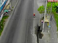 Mamando o pirocão do entregador