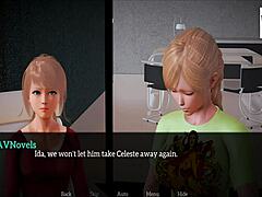 Любительский хентай мультфильм с жопой и сиськами в эротическом 3D аниме действии! Новая серия семьи взрывается!