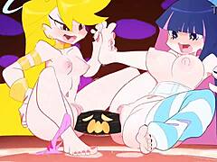 강렬한 구강 액션이 푼토 메디오 오버워치 애니메 헨타이 장면 지배