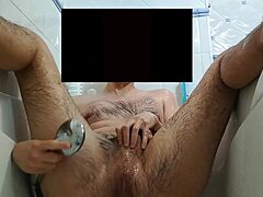 Young Hairy Gay Boy Shower