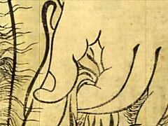 vintage erotic drawings collection from antique times