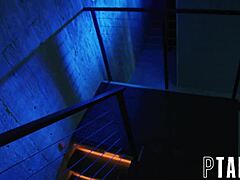 so this petite teen girl is getting intimate with seth gamble in pov, sucking his cock and getting fucked