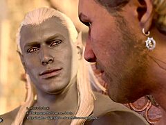 baldur's gate 3 naked playthrough includes gale romance gay sex scene with no mods