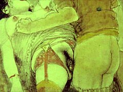 I mean, these vintage erotic drawings... they're just so captivating, y'know? Like, totally draw you in...