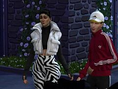 i'm diving into lazos peligrosos ep 6 in spanish with european 3d cartoon hentai vibes