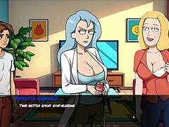 beth gets turned into a sexbot in portal porn parody hentai