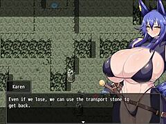 Cursed Adventurer Karen Feels Horny In Part 1