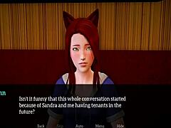 The secretary gets picked up and rides hard in the van with Mea Melone and Wendy Moon.