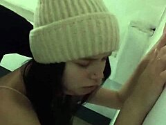 Quick public fuck with classmate ends in mouth cum - Airaccoon