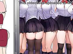 sakura is horny and fucking with other bitches in this hentai episode!