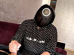 Squid Game I Jerked Off A Members Dick And He Cum On My Tits