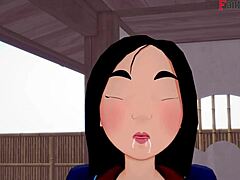 Fa Mulan Gets Fucked Hard In This Fantasy Hentai Scene!