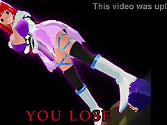 girl b hero fights monster lord