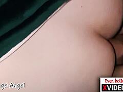 Amateur twinks in passionate anal sex.