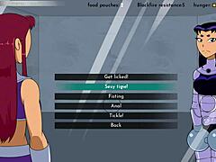 Came inside Starfire, Blackfire, and Jinx