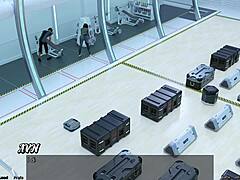 stranded in space 137 with a busty indian milf