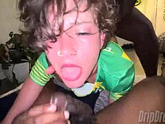 Teen Ahanu Reed Takes Huge Double Interracial Cock Fucking In Hentai Style!