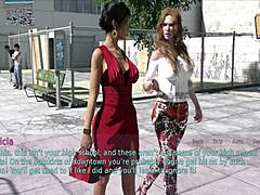 A Wife And Stepmother Share Intimate Moments With Big Asses