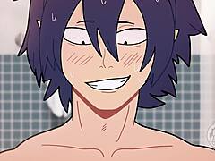 Gym Showers Hide Monster Cocks For Huge Asses