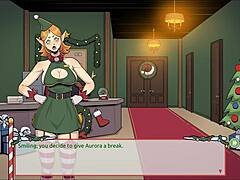 claus secret surprise xmas hentai ep 3 mrs santa teases with anal plug
