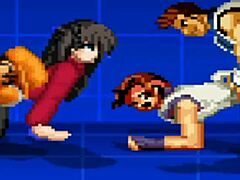 yuri and rin explore their game anime hentai world