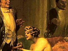 Raw Vintage erotic illustrations from antique cartoon hentai collection