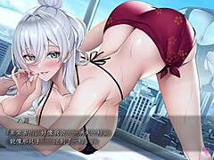 Ep4 we dive into erotic anime hentai massage with handjob and blowjob in bath