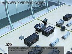 stranded in space 137 with a busty indian milf